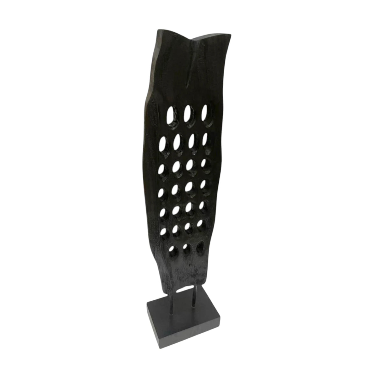 Honeycomb Totem Tall - Black