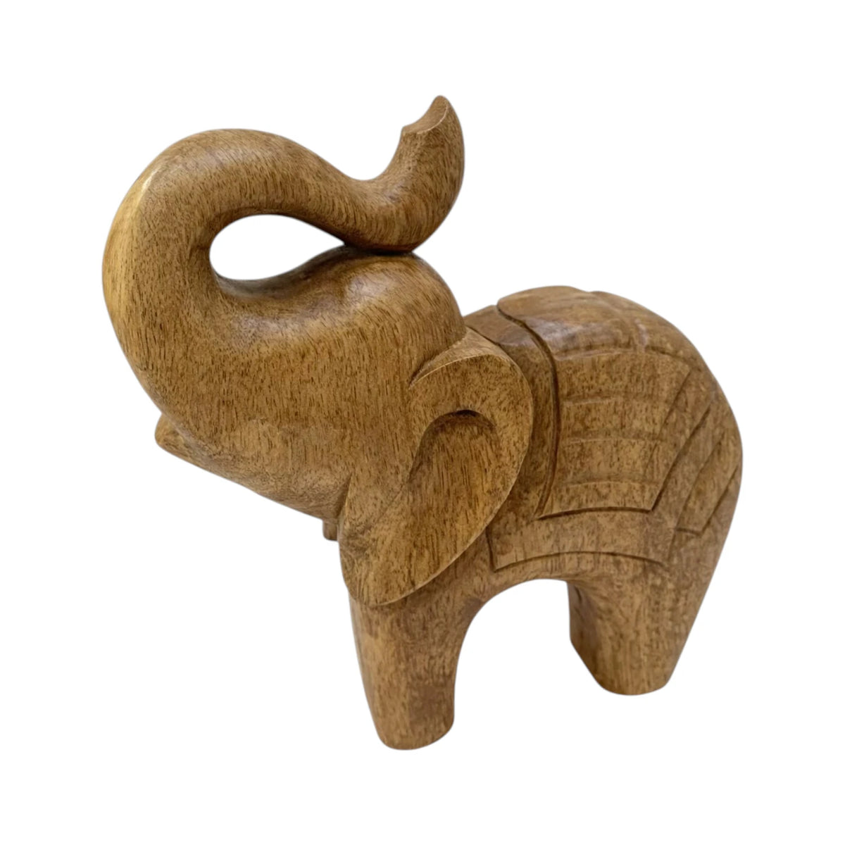 Mango Wood Carved Elephant