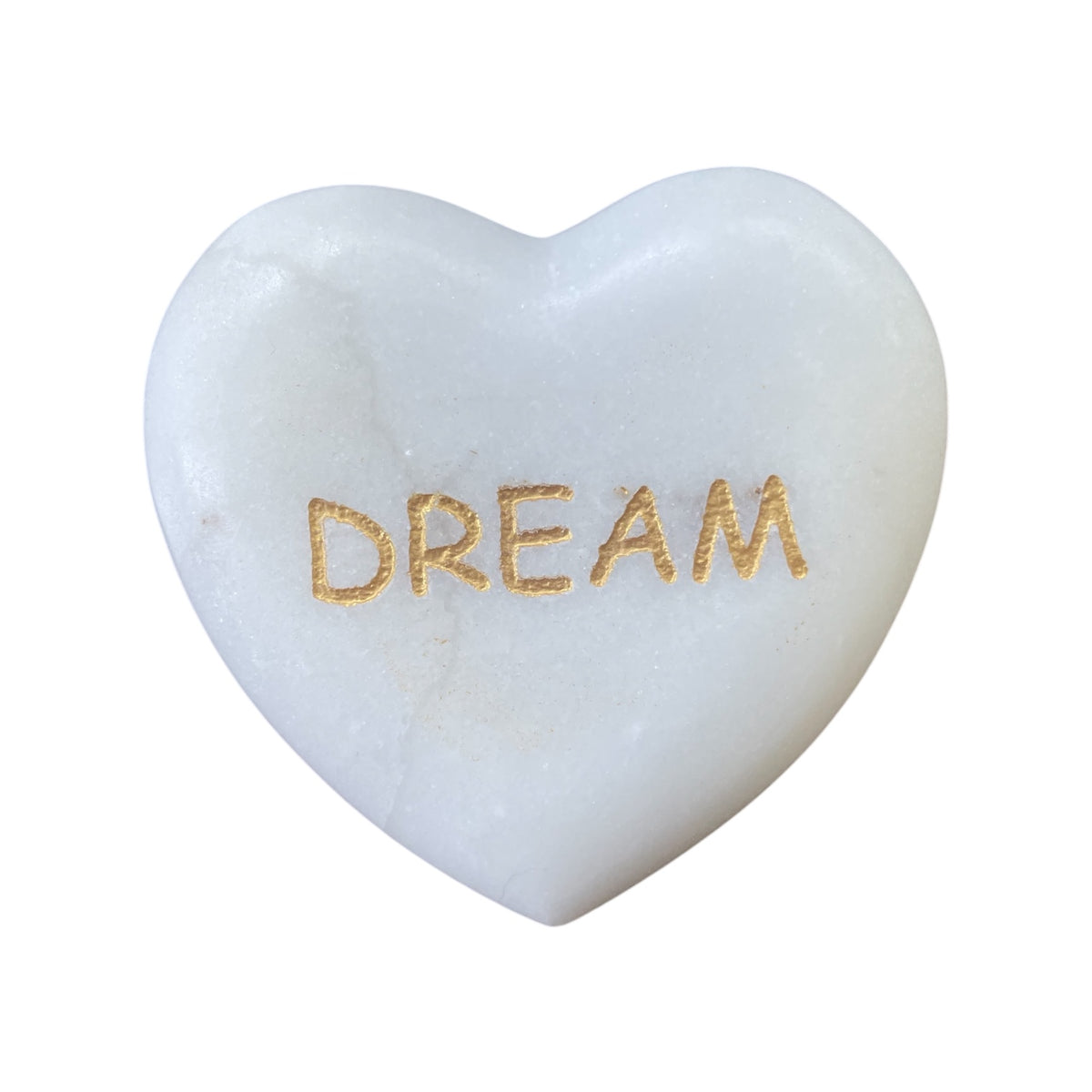 Marble Heart Paperweight Small - Dream