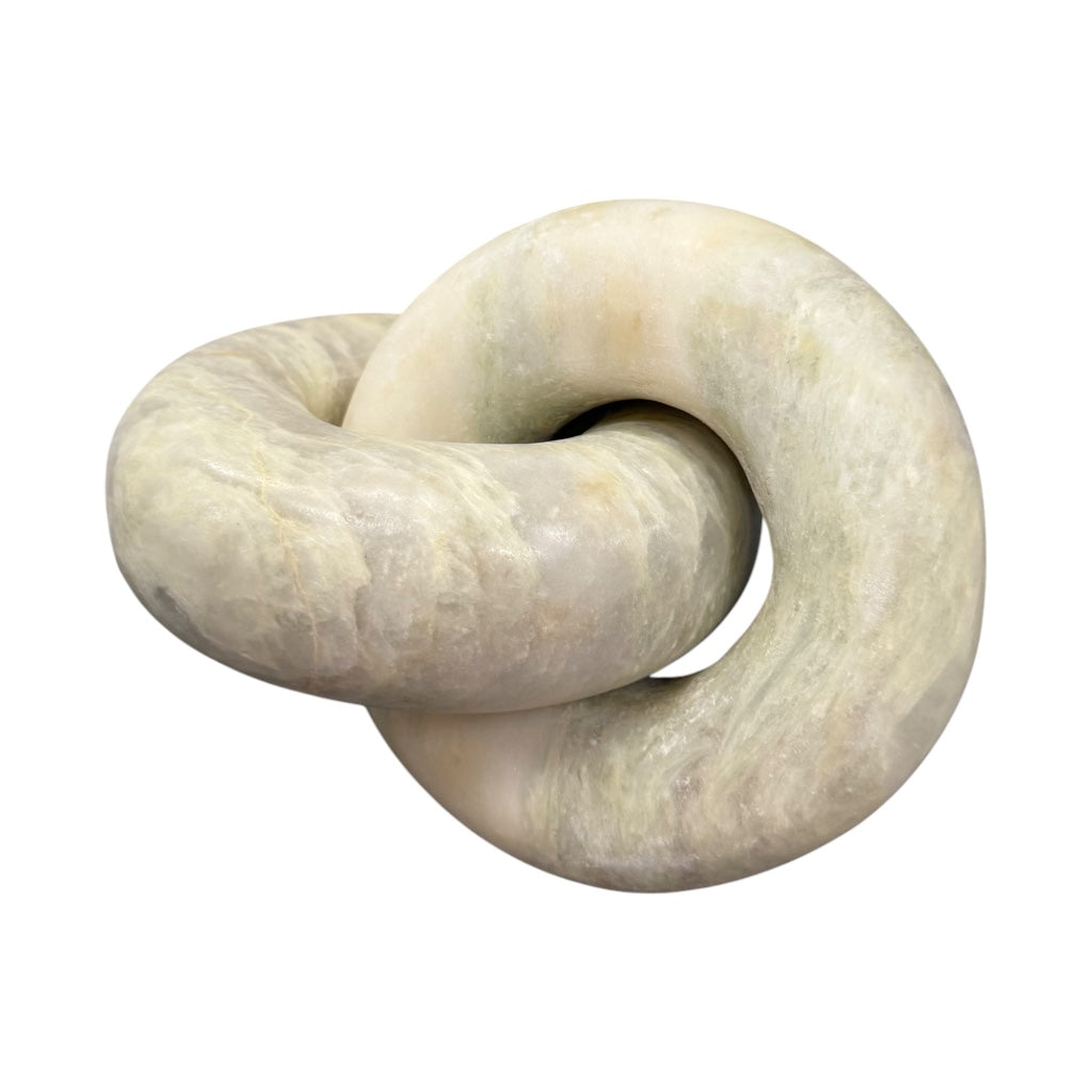 Green Onyx Round Link - Large