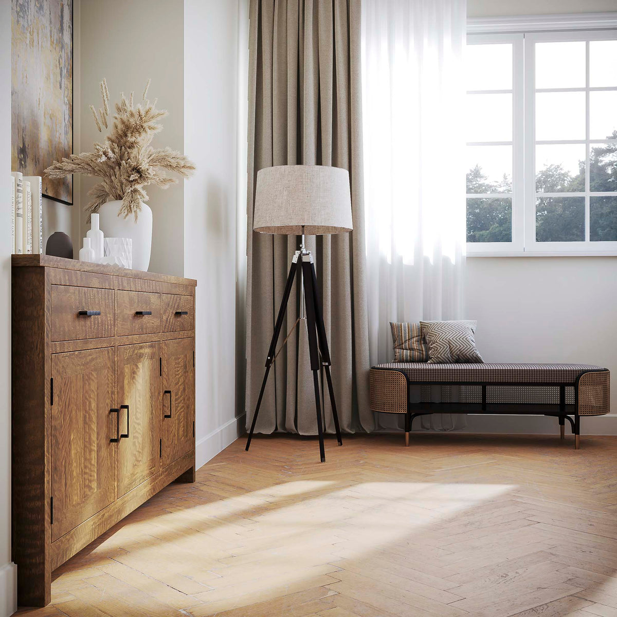 Hamilton Buffet 168cm - Mango Wood