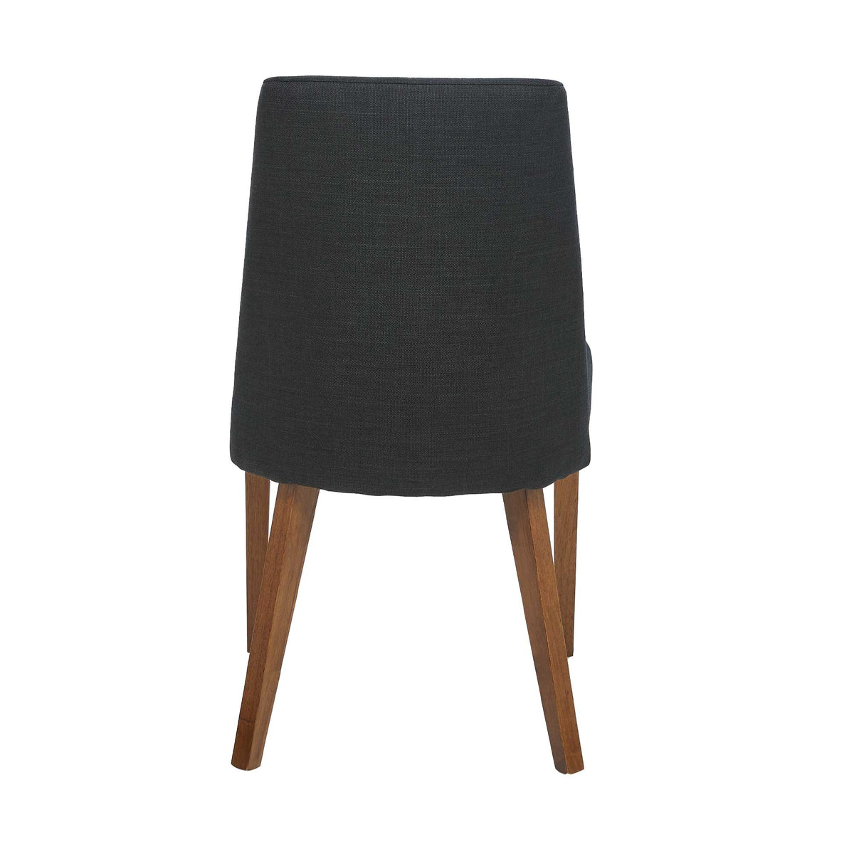 Hamilton Dining Chair - Charcoal / Honey Leg