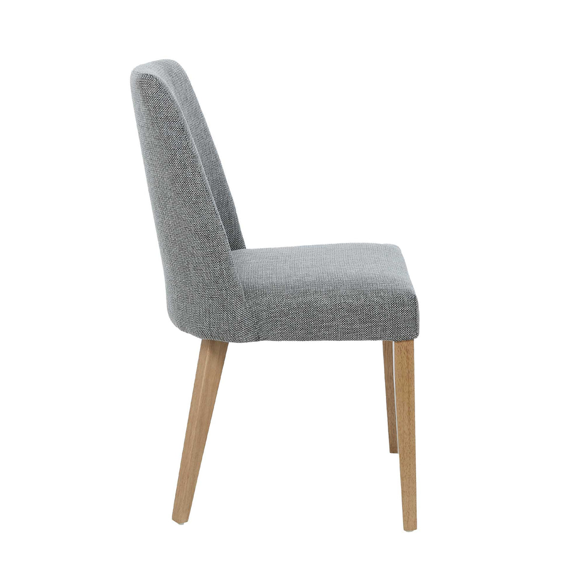 Hamilton Dining Chair - Granite / Natural Leg