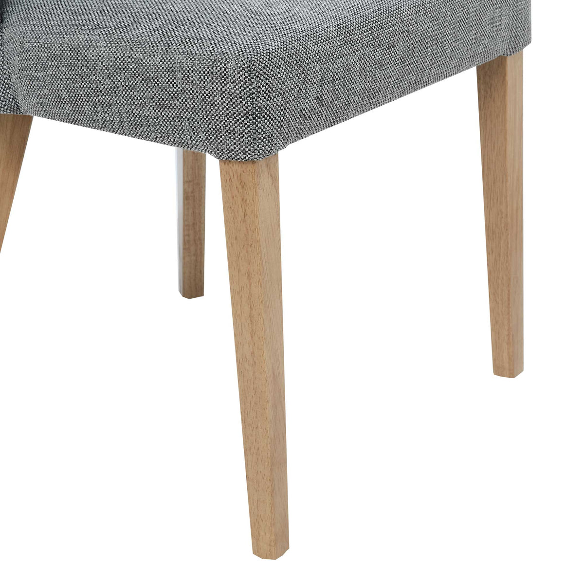 Hamilton Dining Chair - Granite / Natural Leg