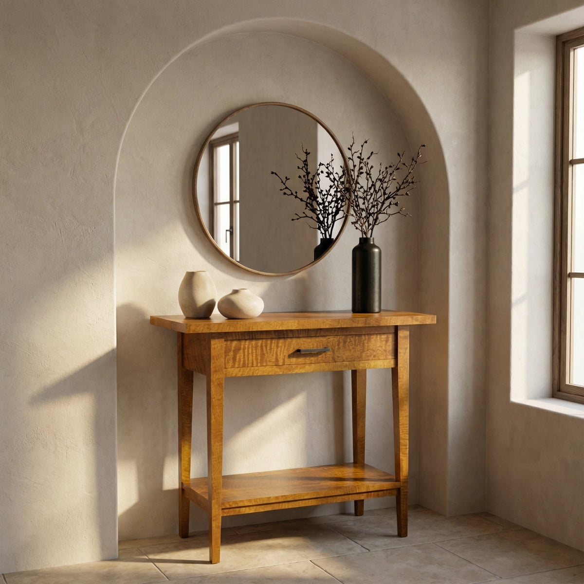 Hamilton Console 90cm - Mango Wood