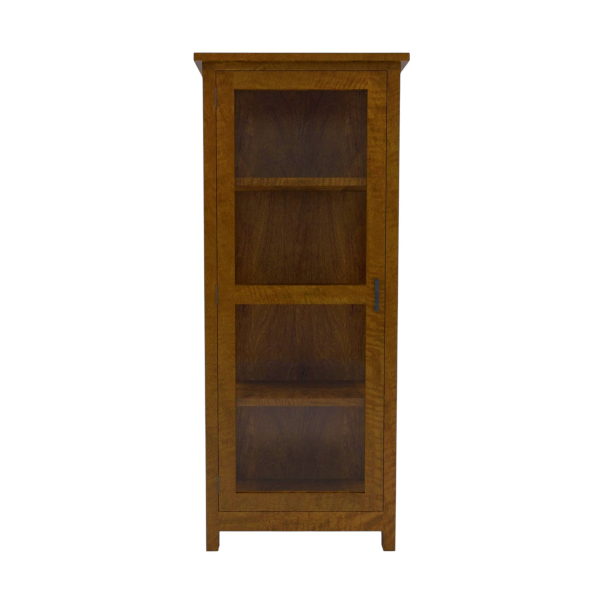 Hamilton Left Opening Display Cabinet - Mango Wood