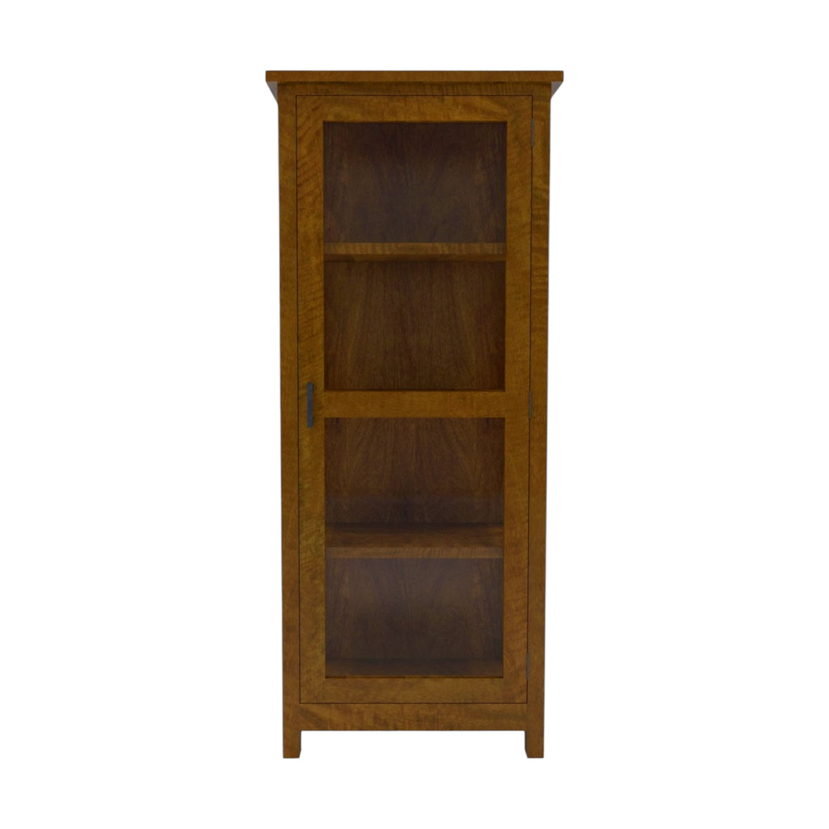Hamilton Right Opening Display Cabinet - Mango Wood