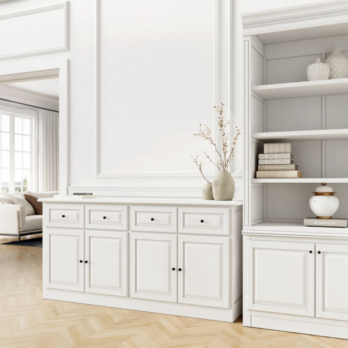 Hamptons Buffet - White