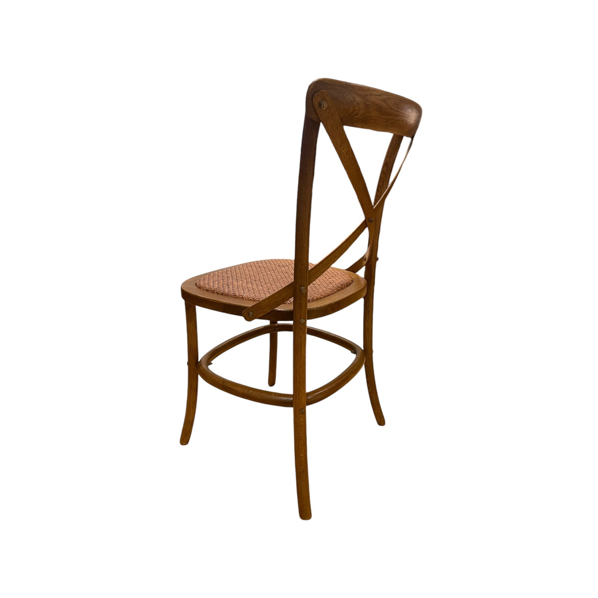 Hamptons Cafe Chair - Farmhouse Oak / Rattan Seat