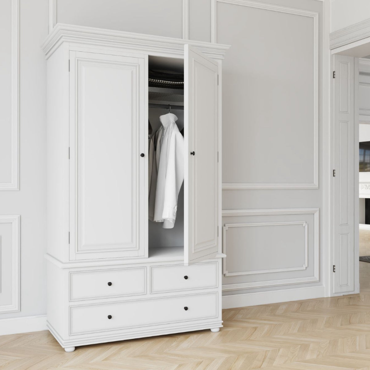 Hamptons Wardrobe - White