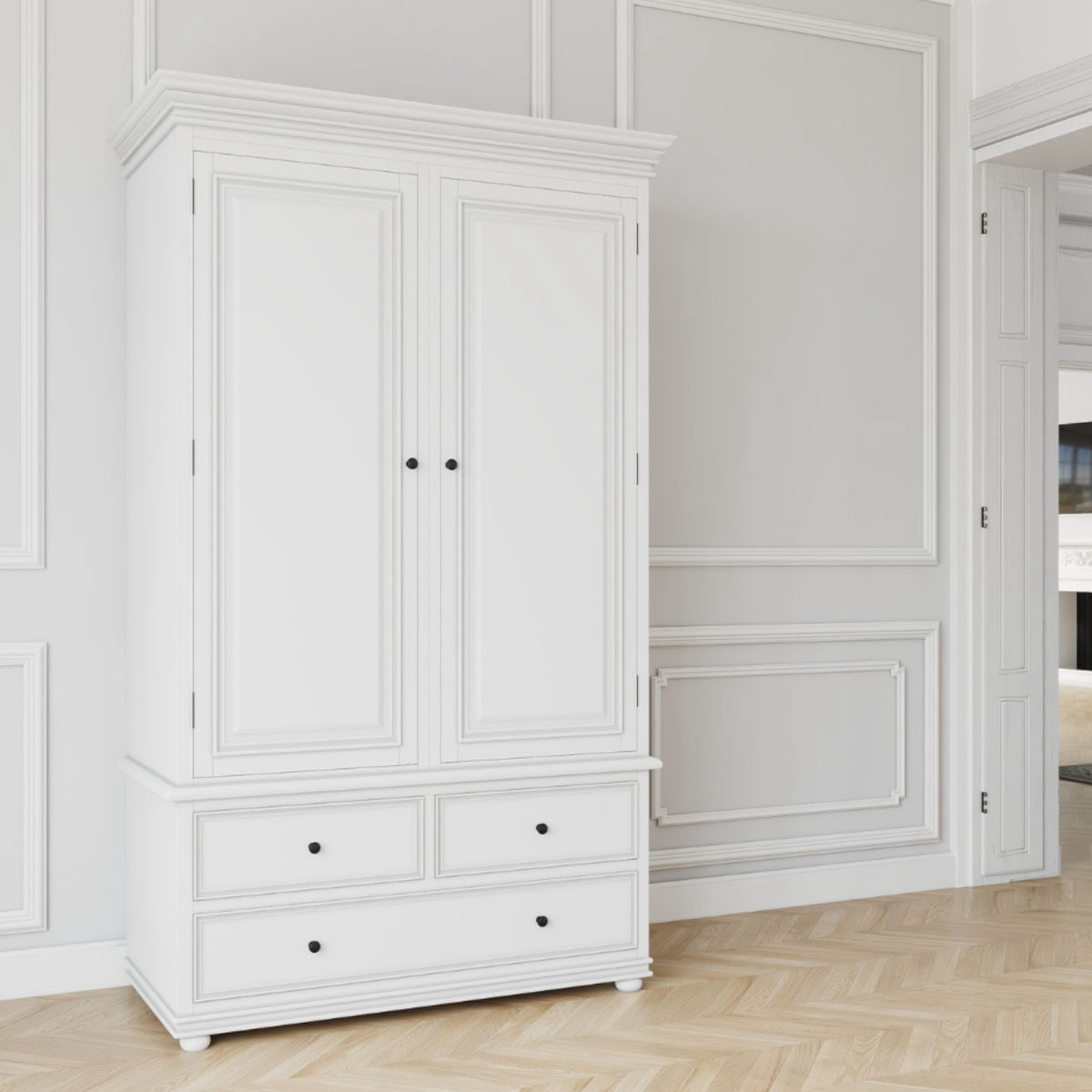Hamptons Wardrobe - White