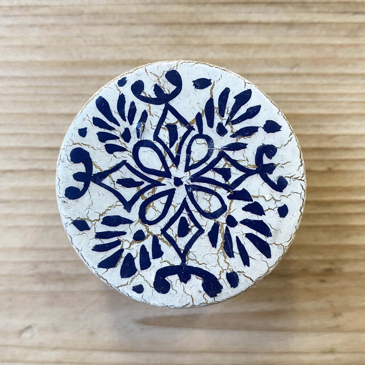 Antique Painted Knob - 4.5cm