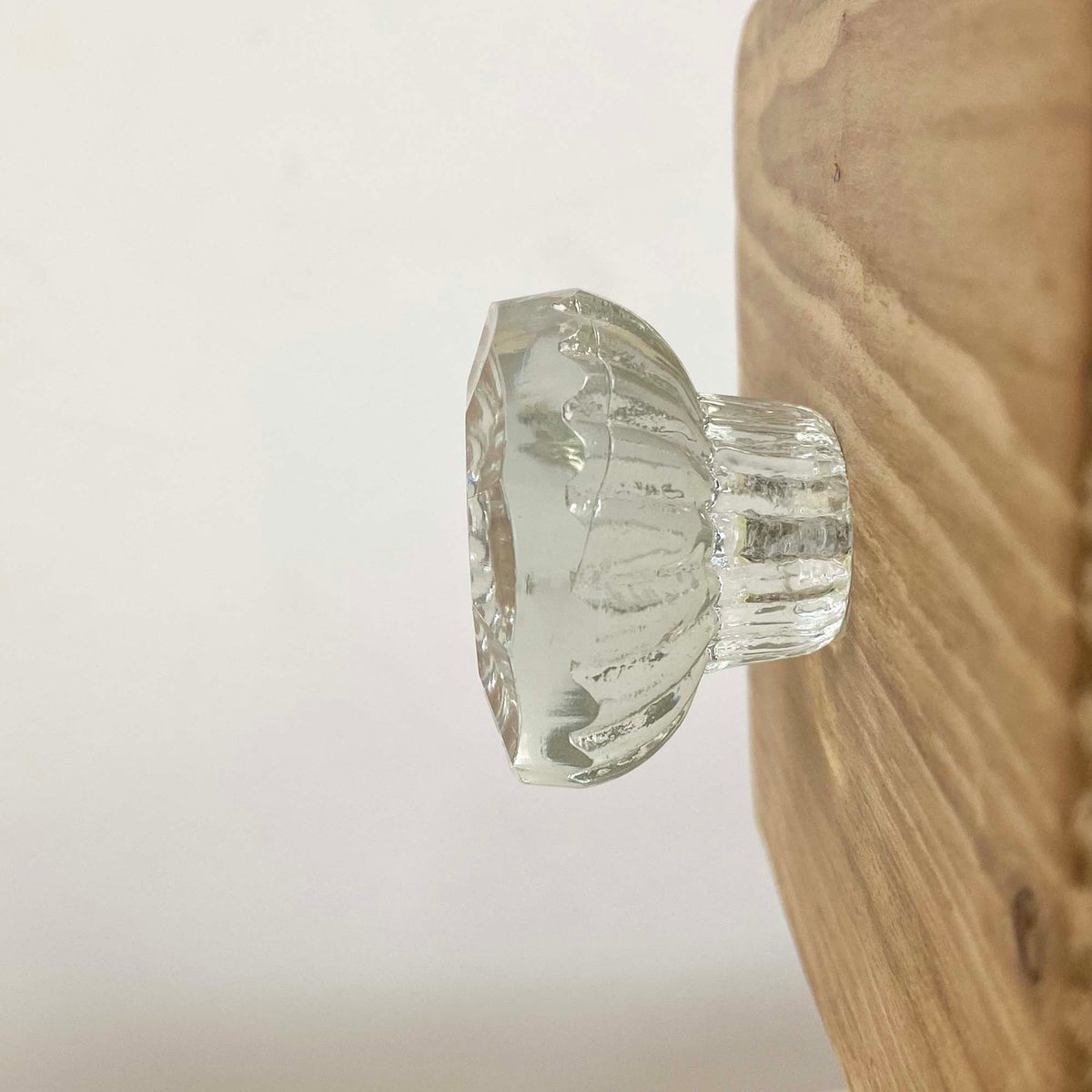 Diamond Glass B Knob - 4cm