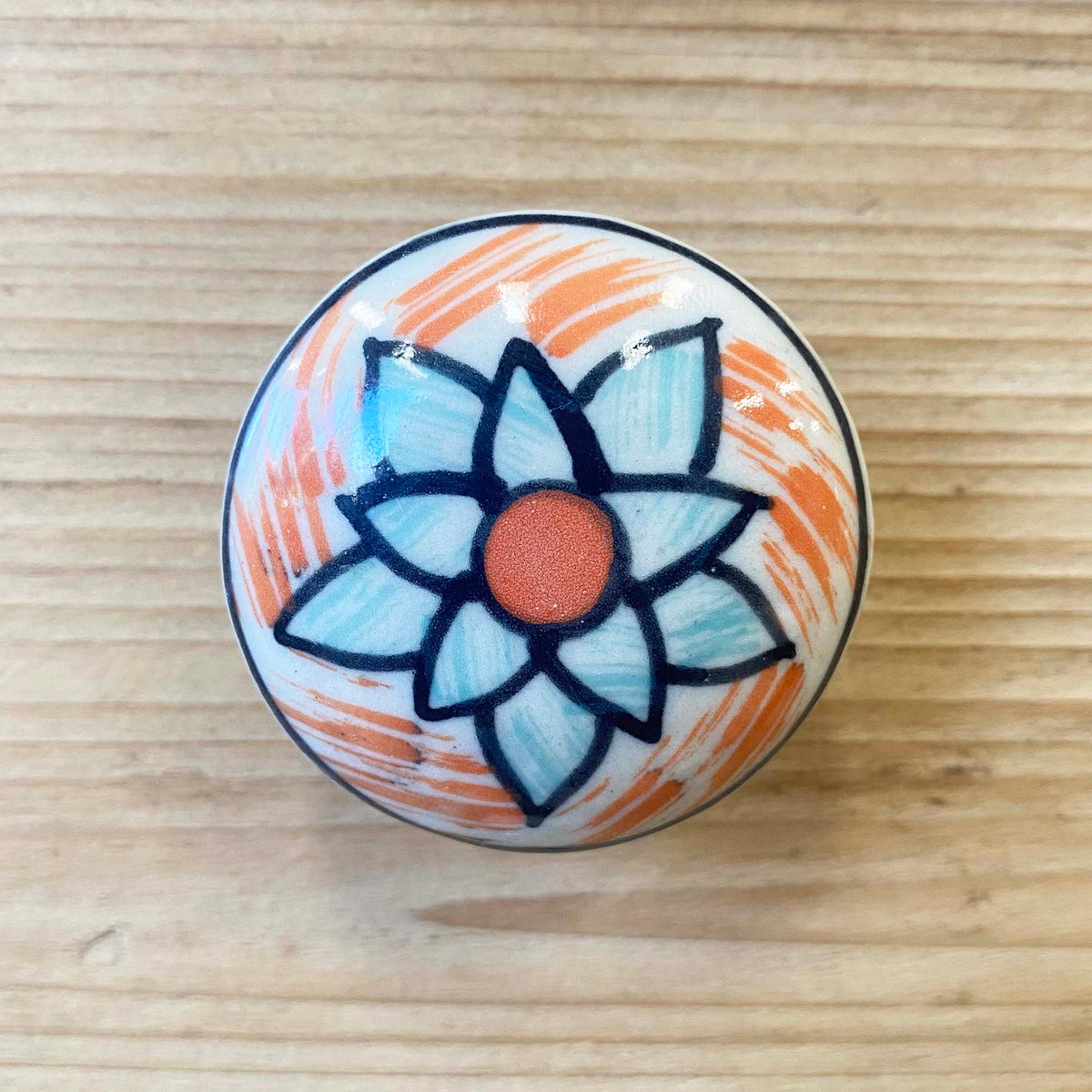 Painted Spring B Knob - 5cm