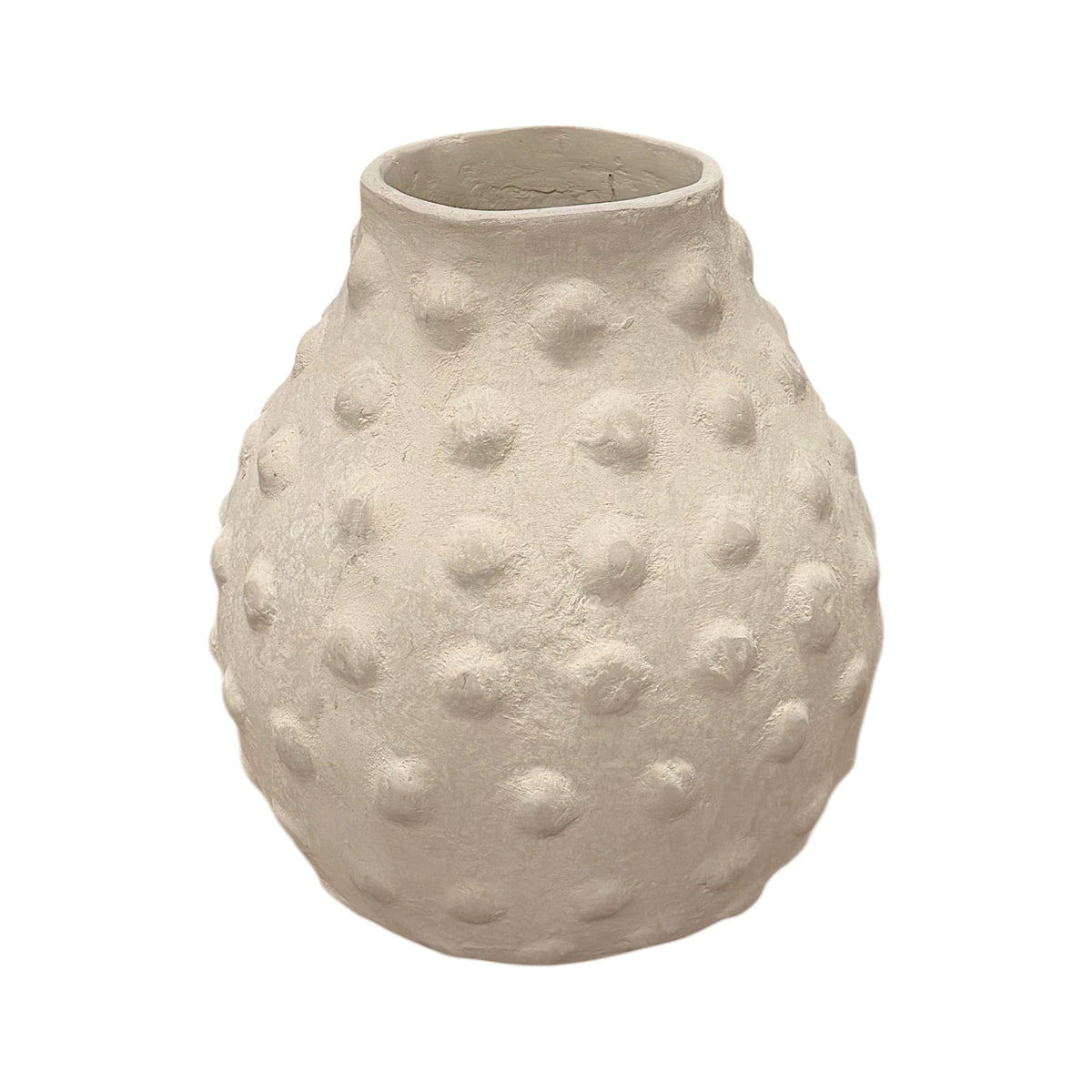 Lucia Dot Paper Mache Vase