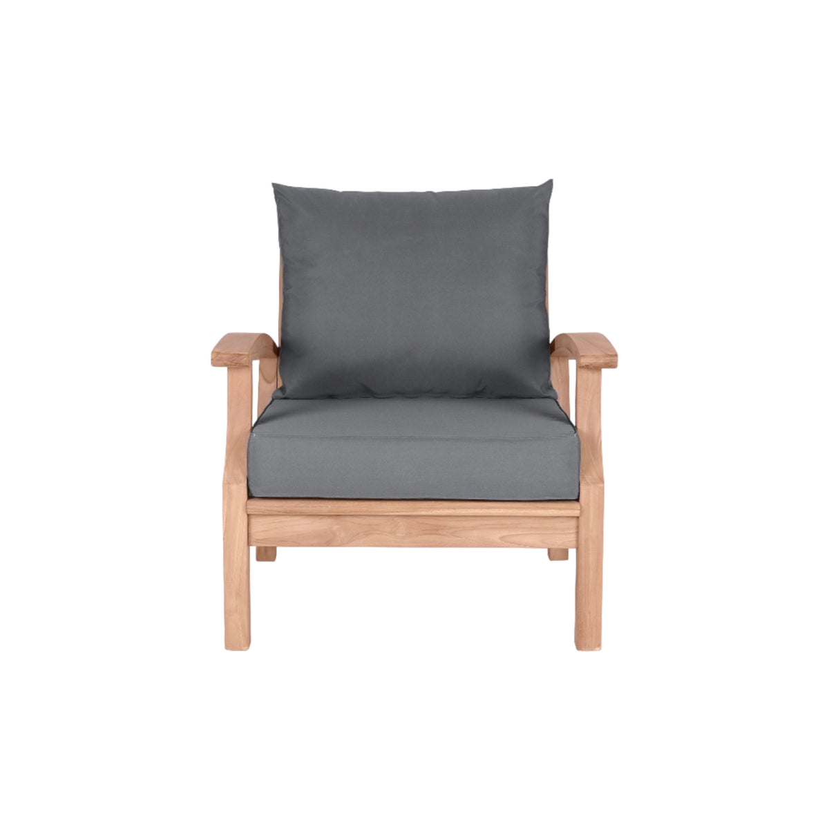 Lanai Outdoor Armchair - Teak / Grey