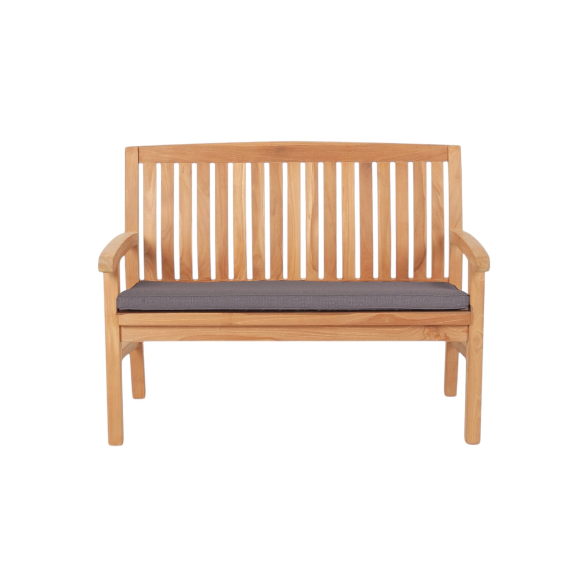 Garden Bench Cushion 120cm - Grey