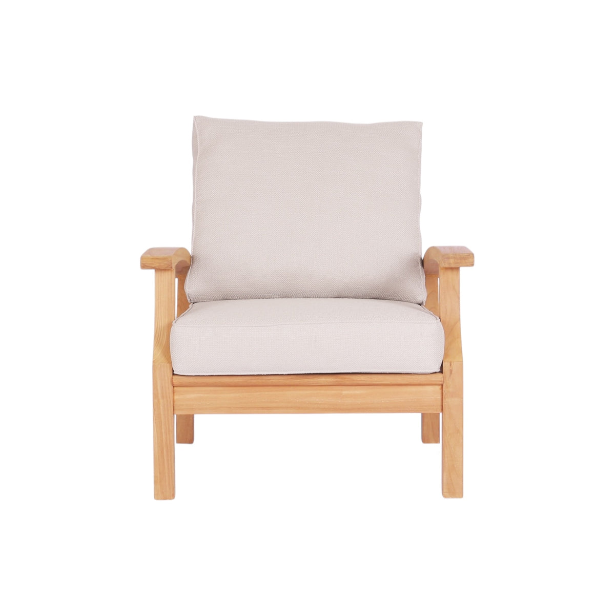 Lanai Outdoor Armchair - Teak / Wheat