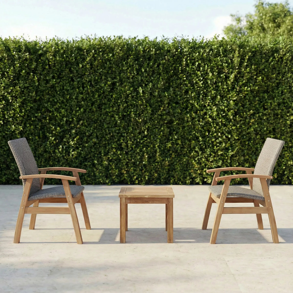 Lanai Square Side Table 50cm - Teak