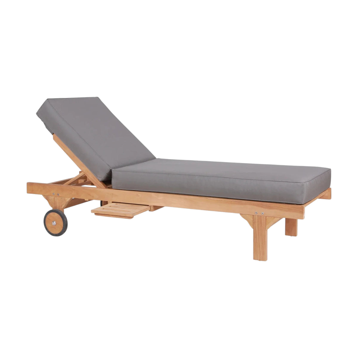 Lanai Sun Lounge - Teak / Grey