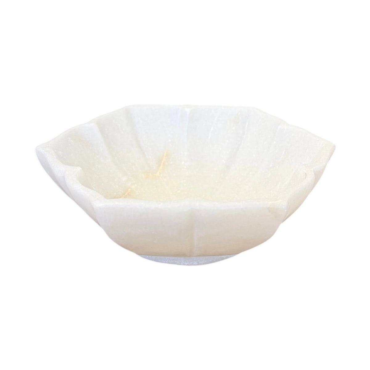 Layla Marble Lotus Bowl - 15cm