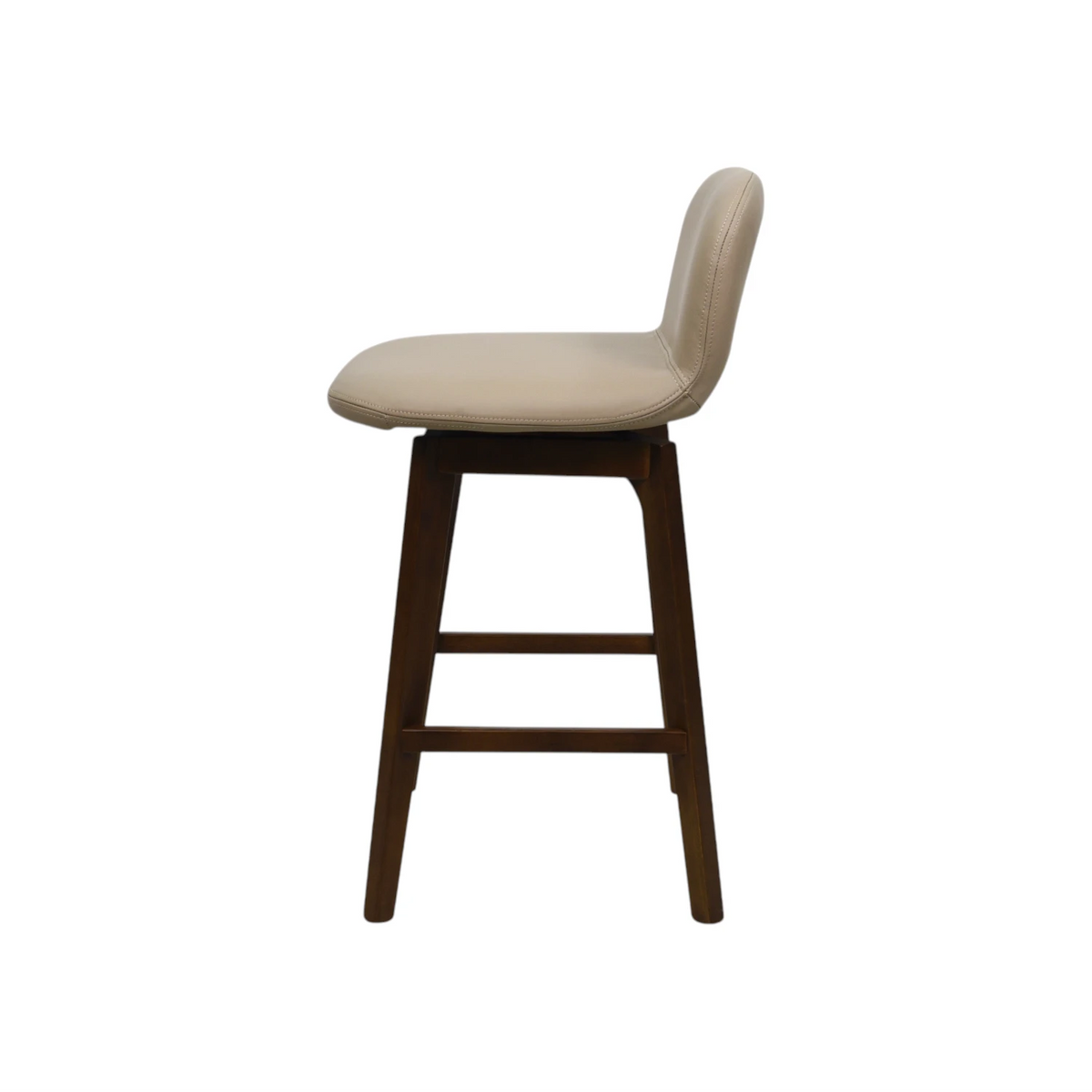 Luma Barstool - Oslo Oatmeal Leather / Honey Leg