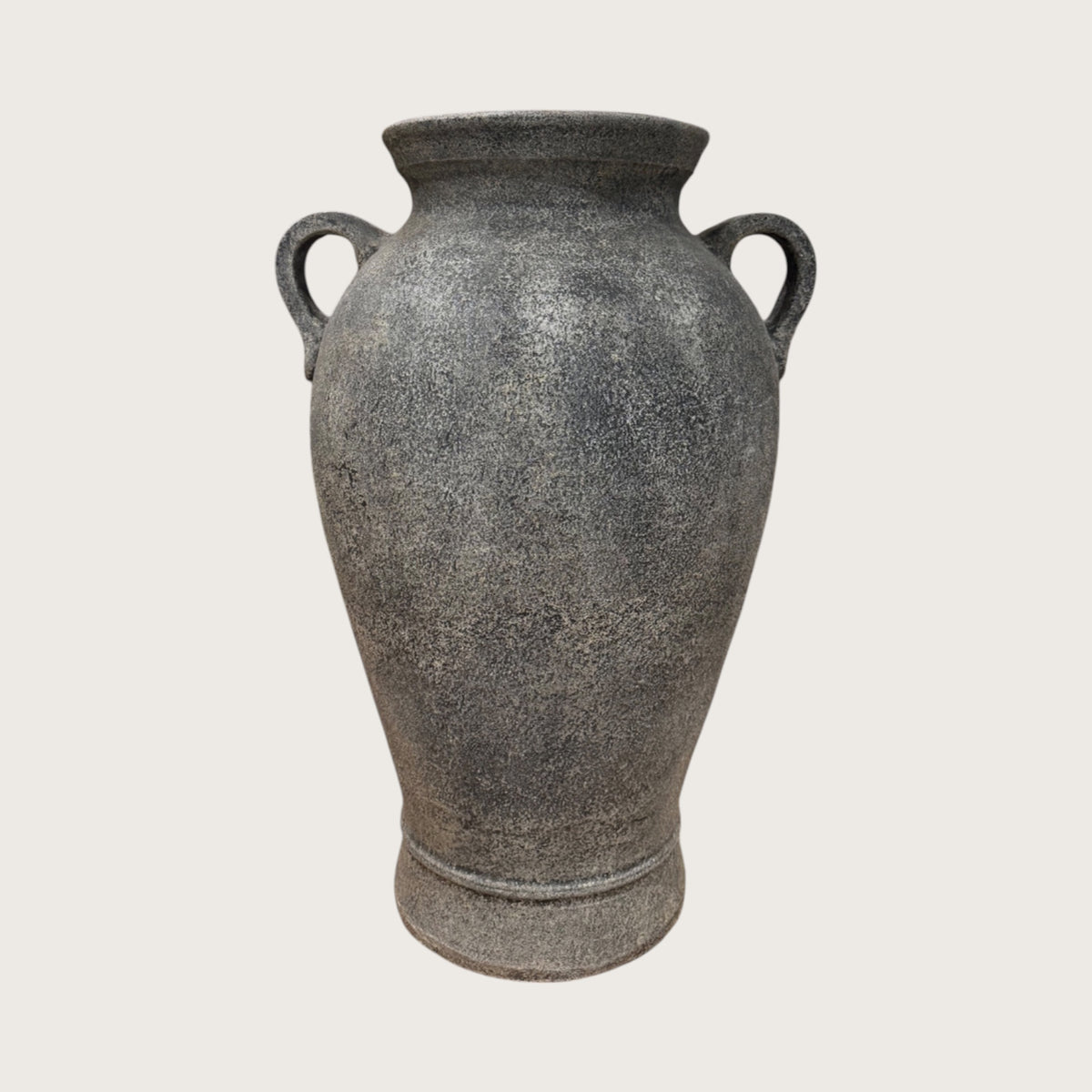 Malva Black Terracotta Urn - 60cm