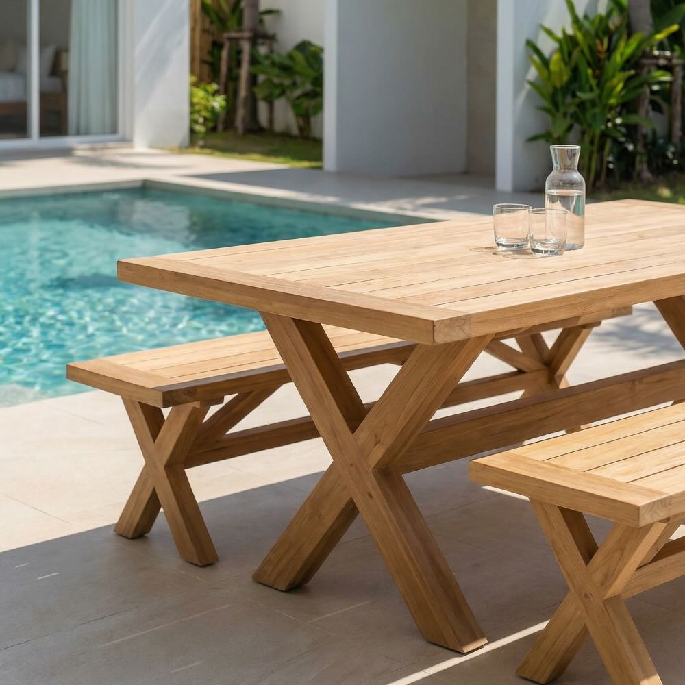 Mandalay Table 210cm - Teak