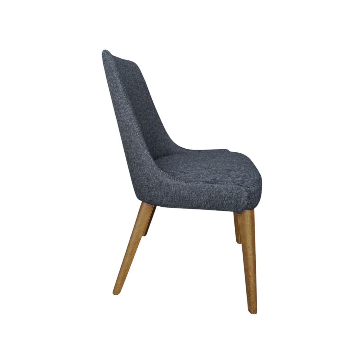 Manhattan Dining Chair - Charcoal / Honey Leg