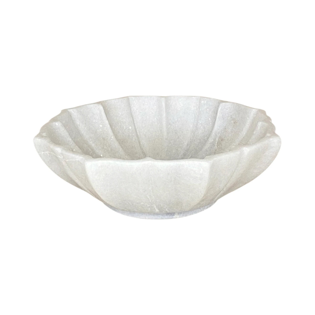 Nova Marble Lotus Bowl - 20cm