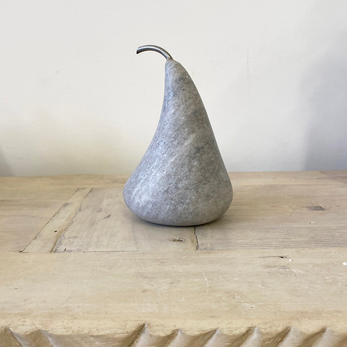 Brown Marble Pear - Large