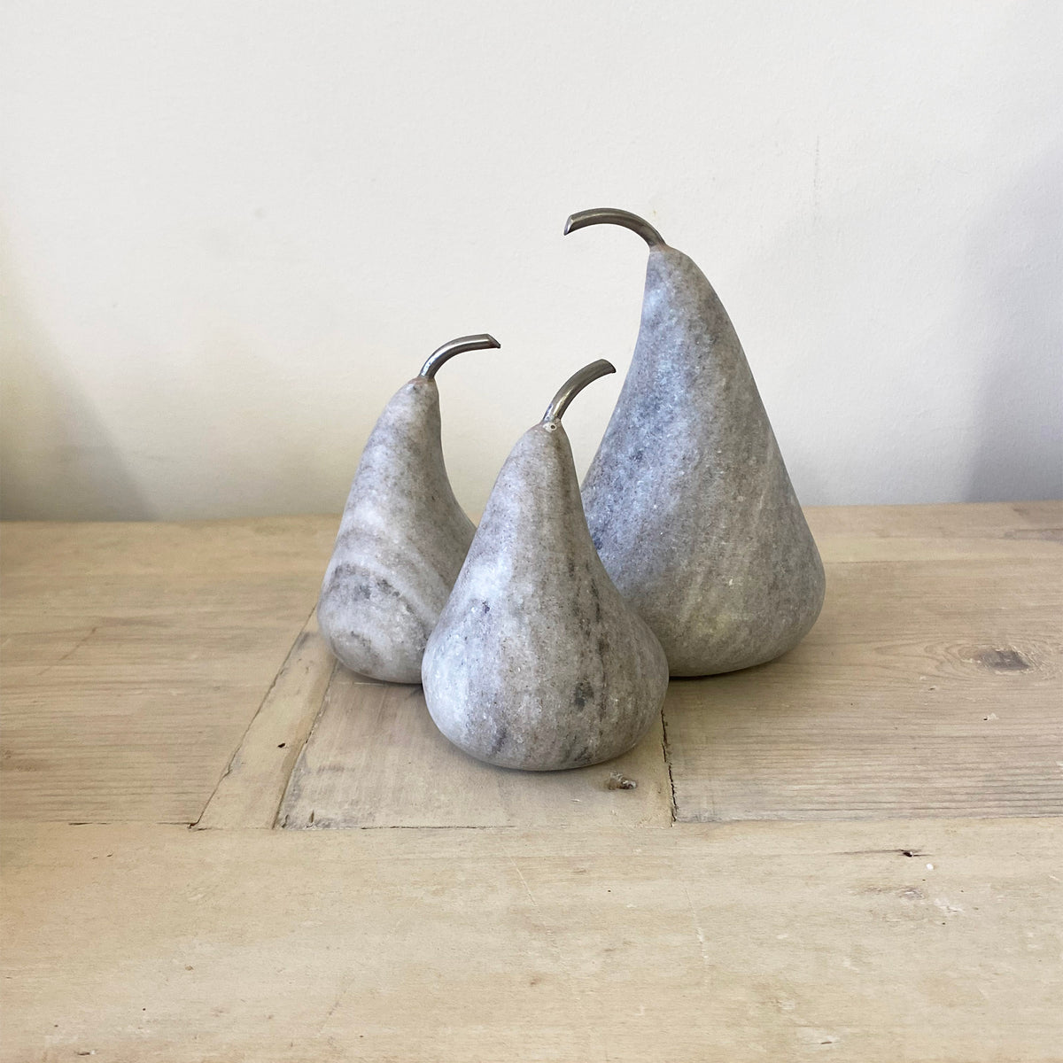 Brown Marble Pear - Large