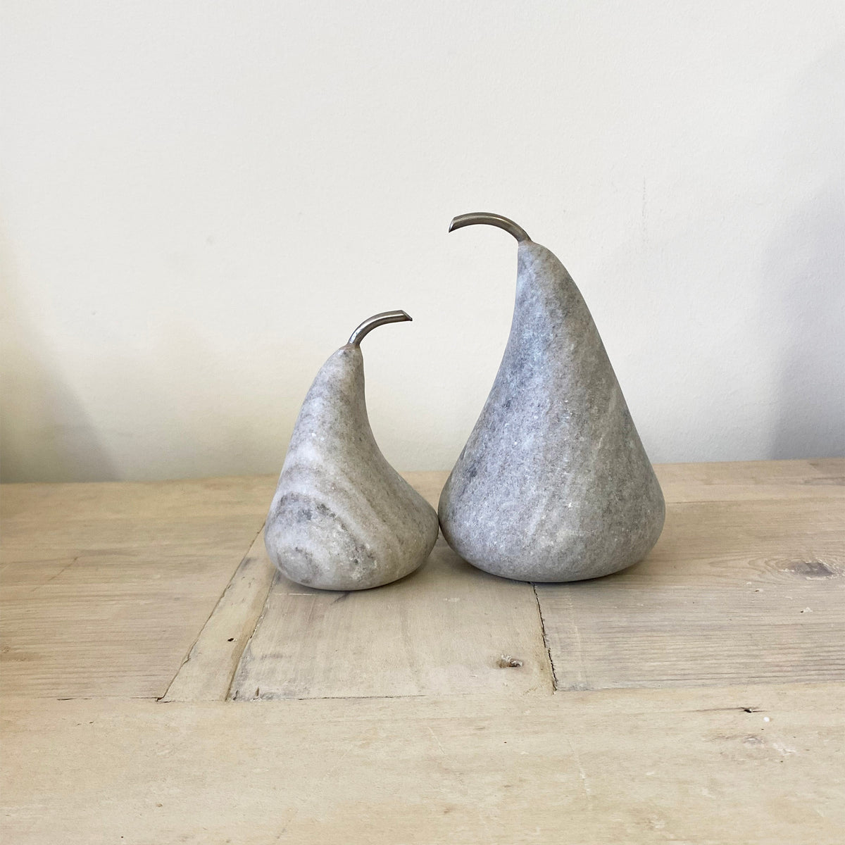 Brown Marble Pear - Large