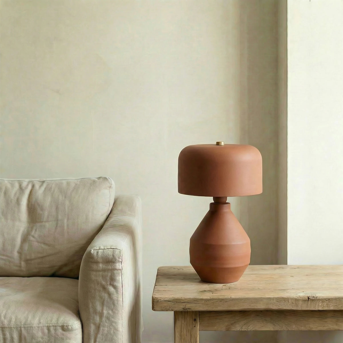 Malta Table Lamp - Terracotta