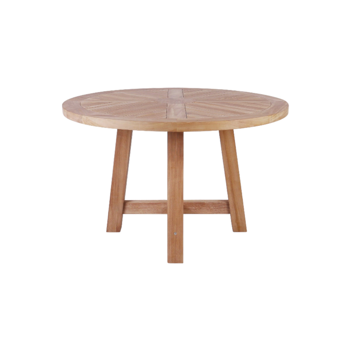 Maui Round Dining Table 120cm - Teak
