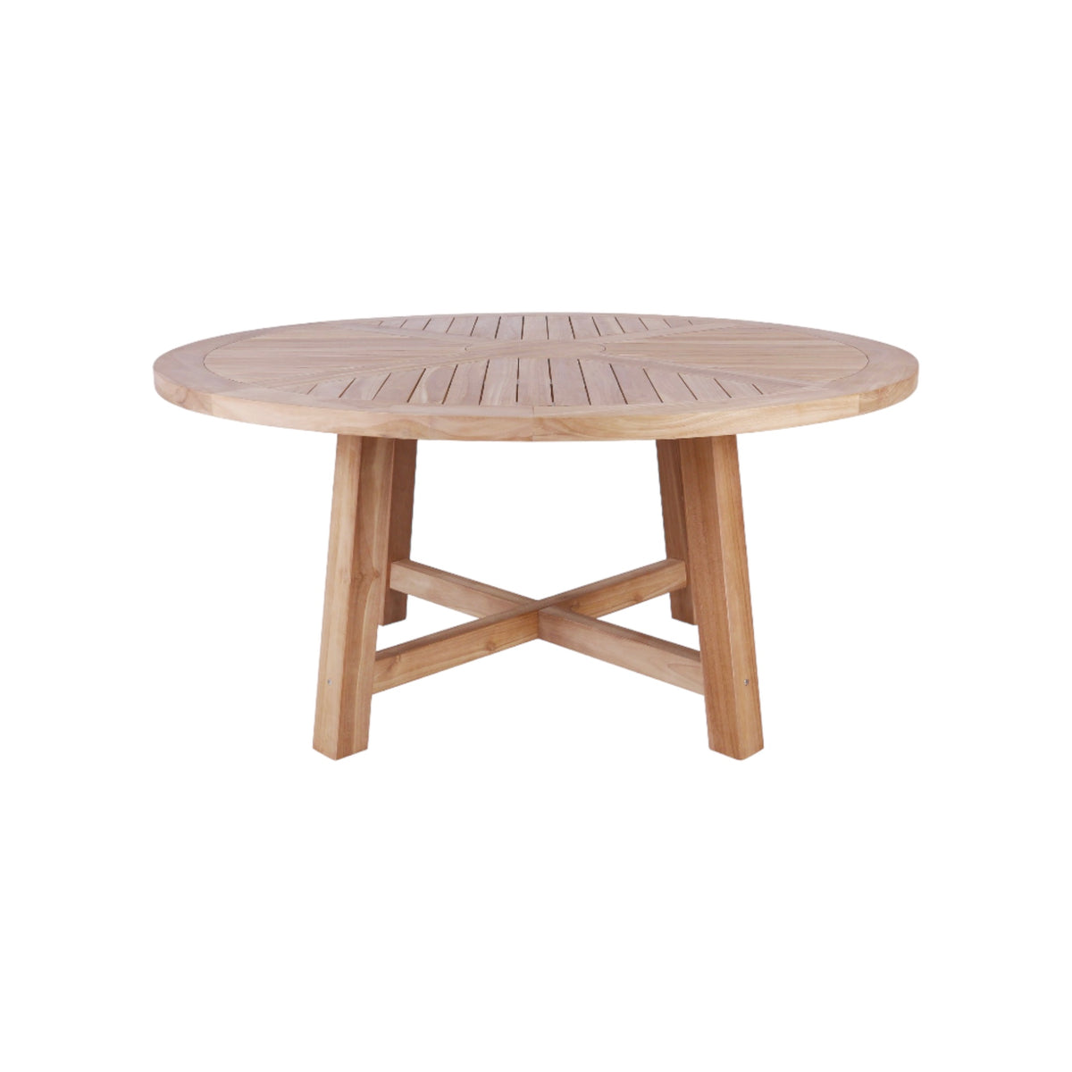 Maui Round Dining Table 150cm - Teak