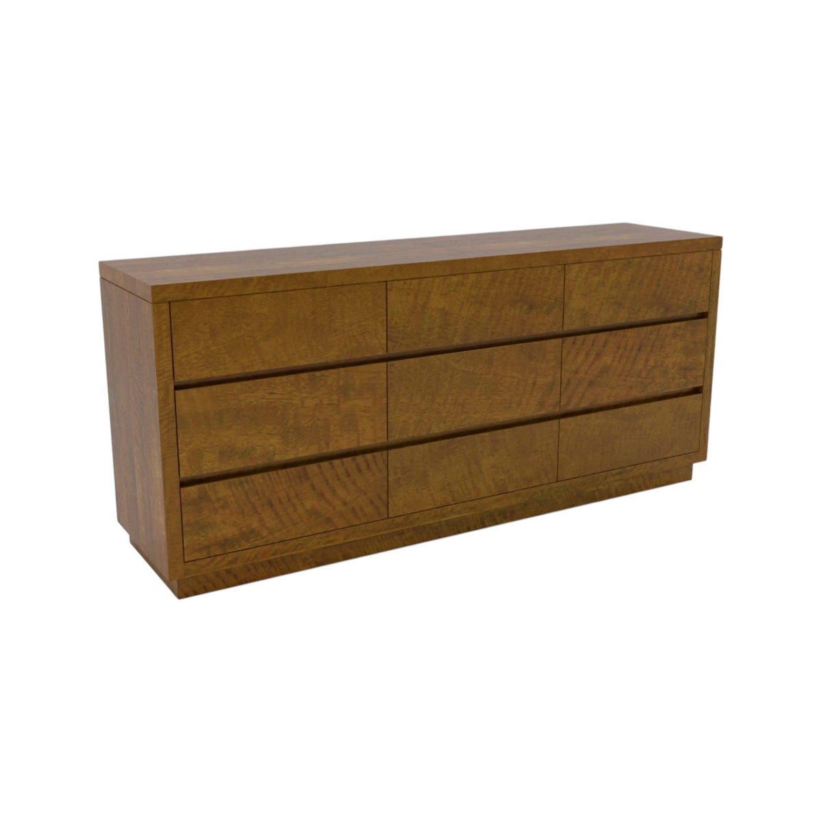 Montana 9 Drawer Chest 80cm High - Mango Wood