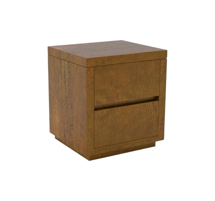 Montana 2 Drawer Bedside Table - Mango Wood