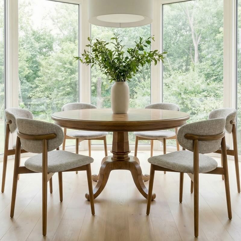Montana Dining Chair - Birch / Honey Leg