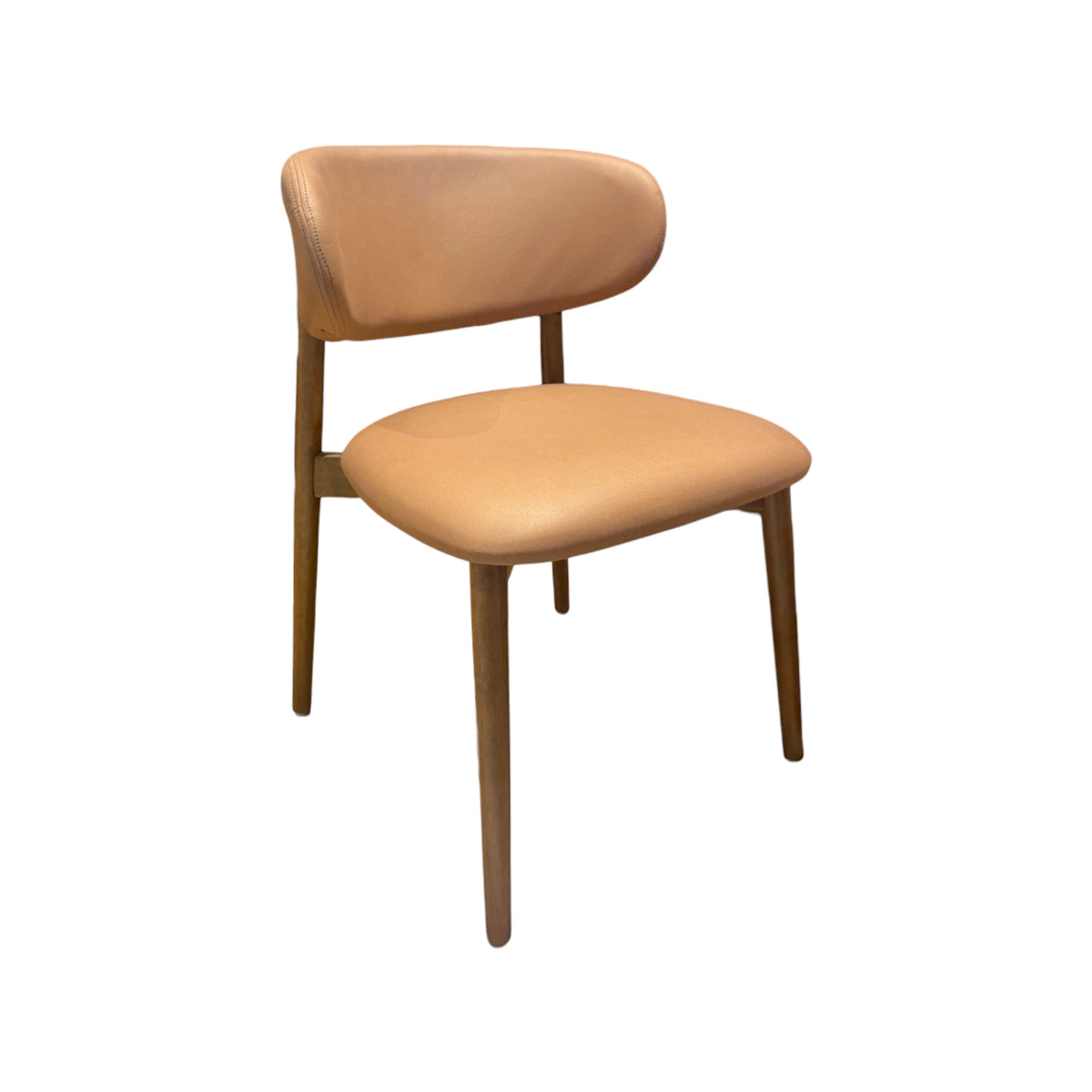 Montana Dining Chair - Tan / Honey Leg