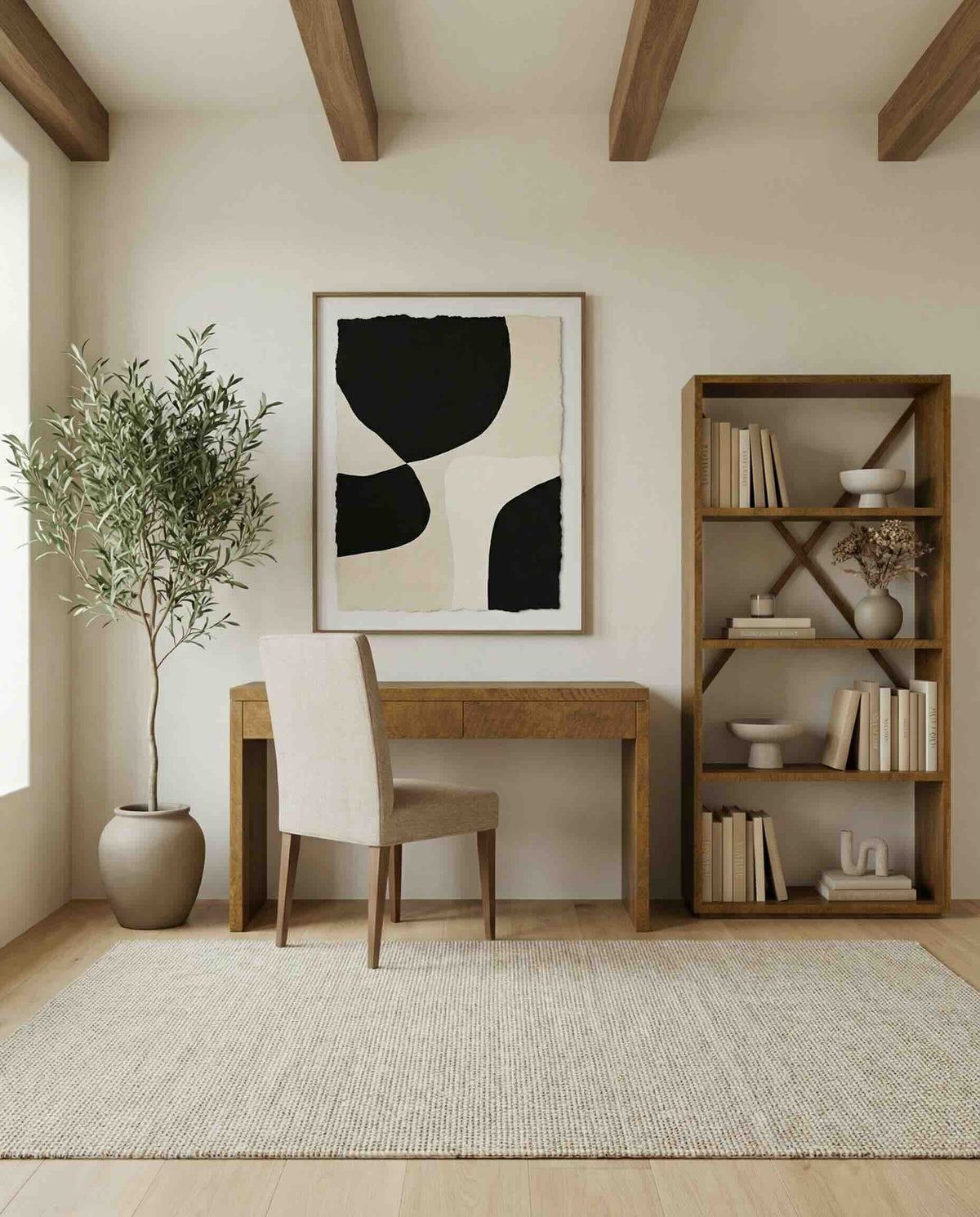 New York Bookcase 180cm - Mango Wood