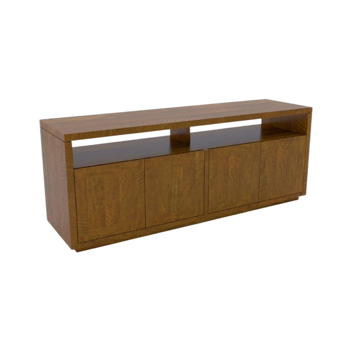 Montana High Entertainment Unit 180cm - Mango Wood