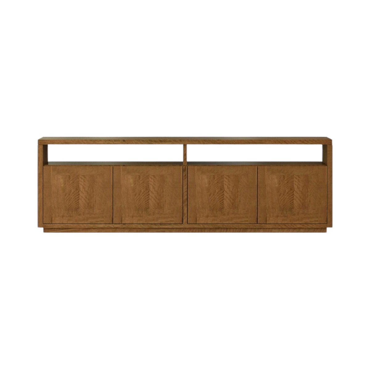 Montana High Entertainment Unit 220cm - Mango Wood