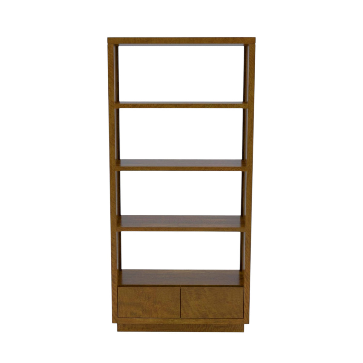 Montana Tall Display Bookcase - Mango Wood