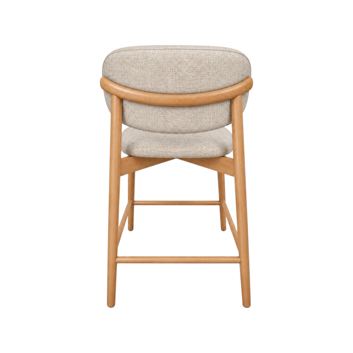 Montana Barstool - Shell / Natural Leg