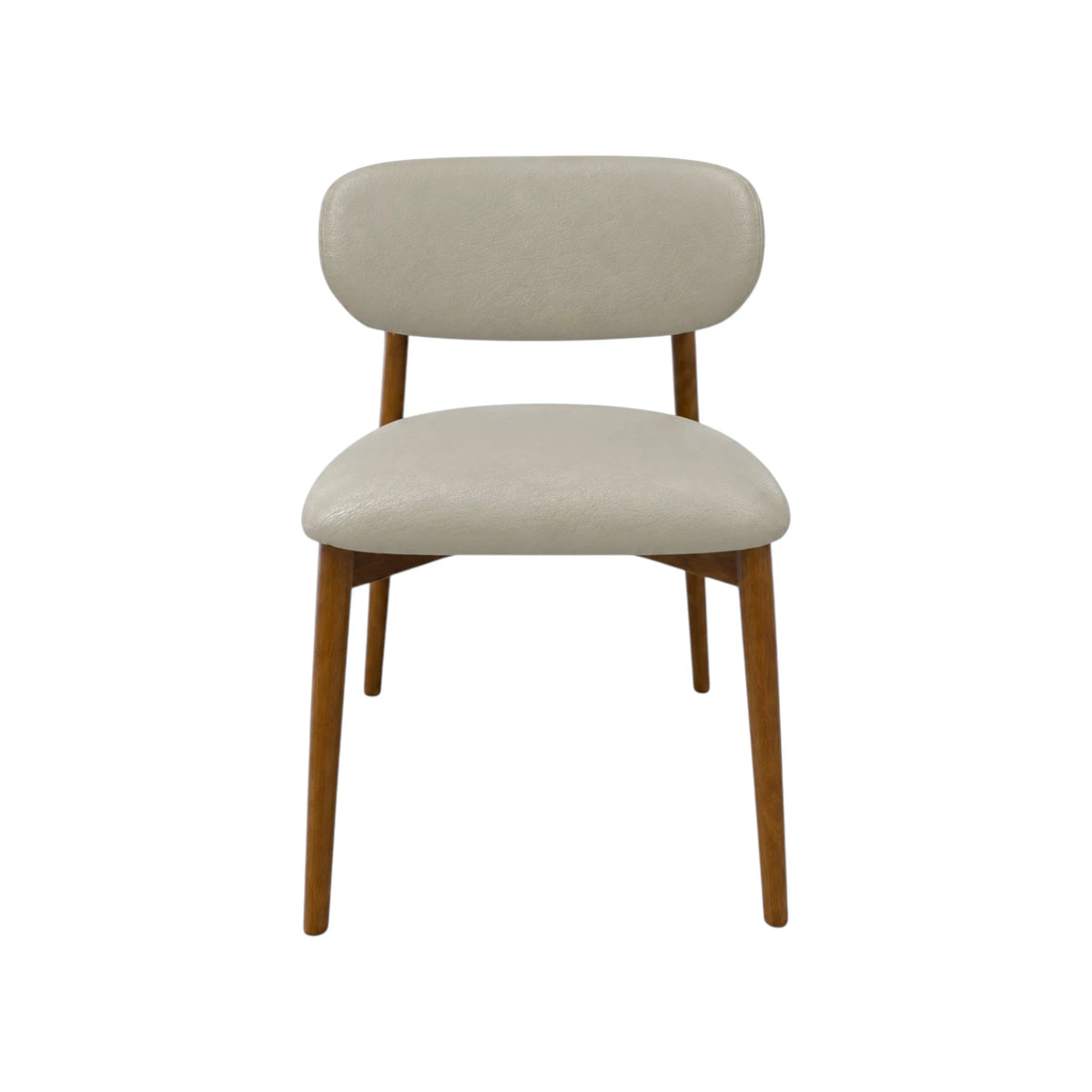 Montana Dining Chair - Oslo Creta Leather / Honey Leg