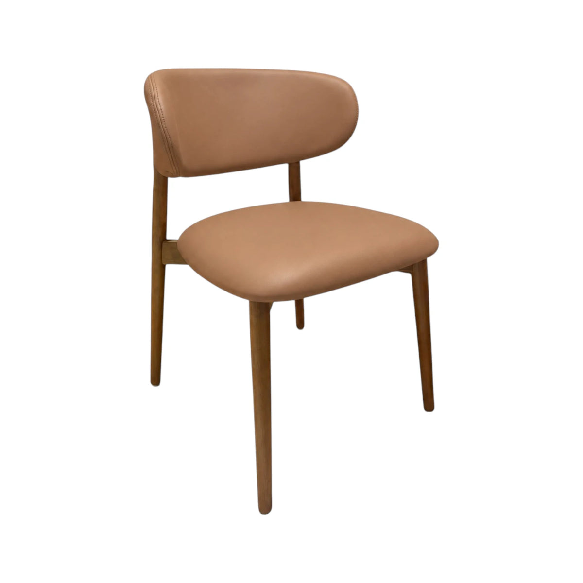 Montana Dining Chair - Tan / Honey Leg