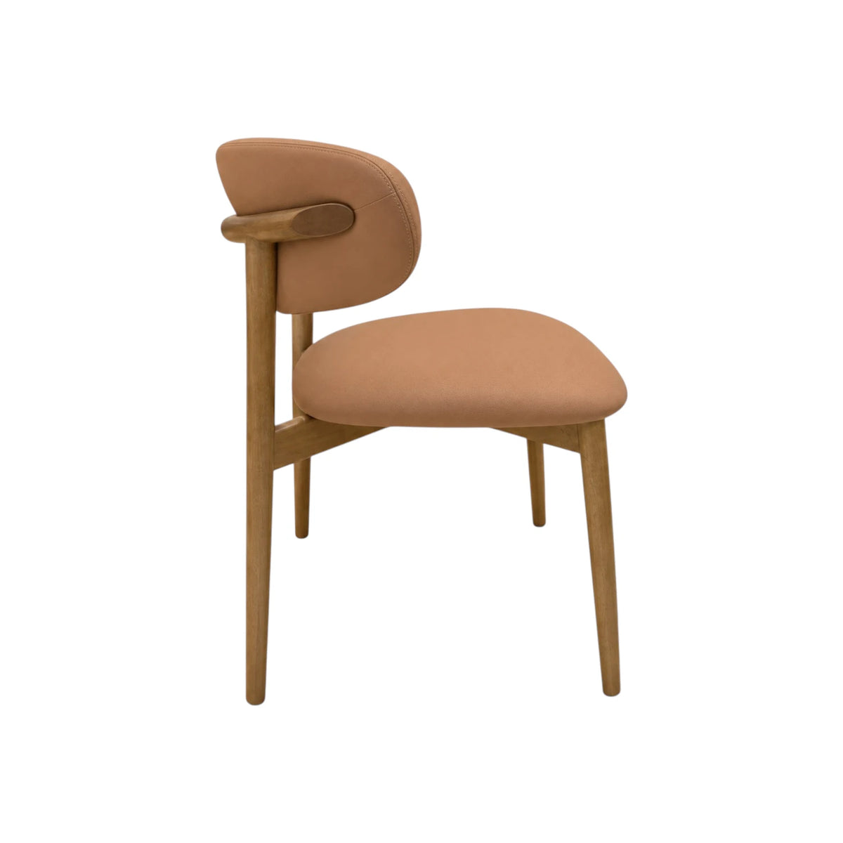 Montana Dining Chair - Tan / Honey Leg