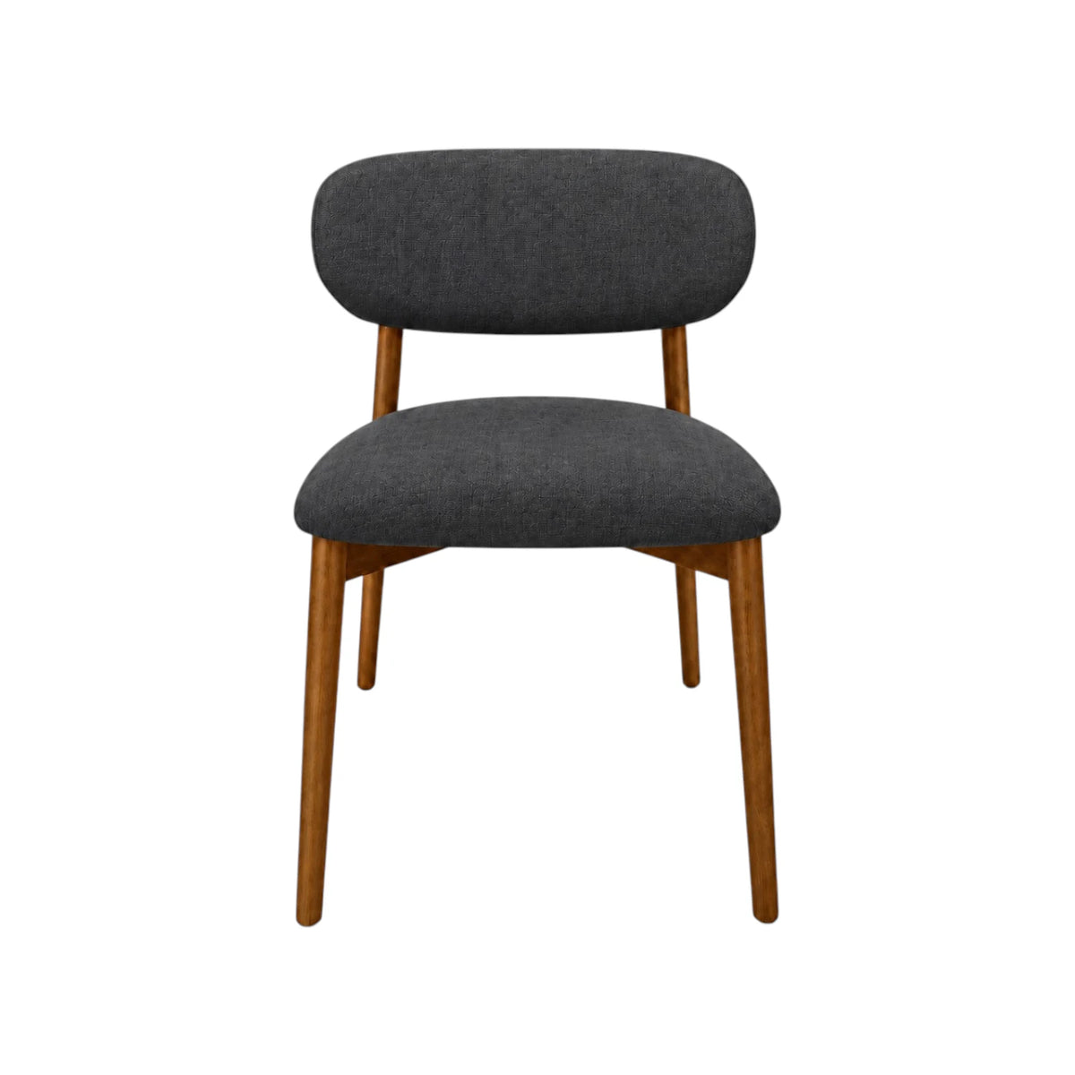 Montana Dining Chair - Charcoal / Honey Leg