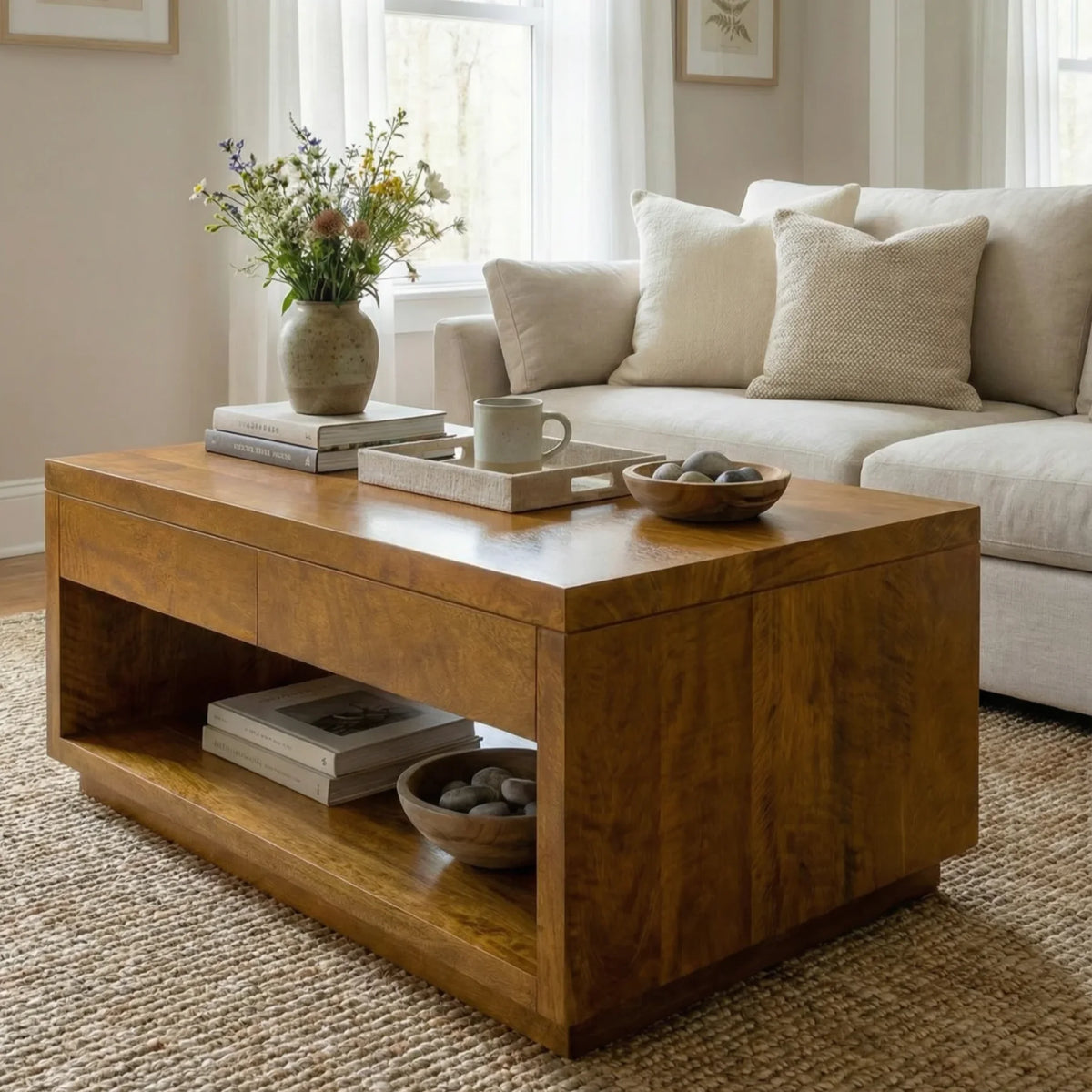 Montana Coffee Table 80cm - Mango Wood